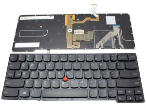 מקלדת למחשב לנובו Lenovo IBM Thinkpad NEW X1 Carbon US Keyboard Backlit Pointer no frame 0C45108
