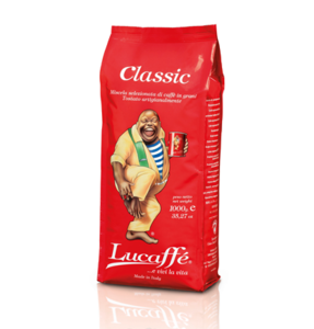פולי קפה 1 ק"ג Lucaffe Classic Beans 1 kg