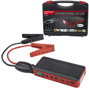 מטען חירום נייד 14,000mAh מתאים לרכב, ללפטופ, לסמארטפון