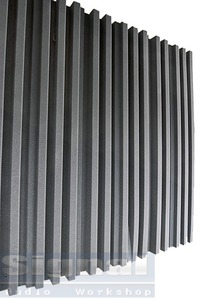 ספוג אקוסטי פוליאוריטן אקוסטי דוגמת פסים