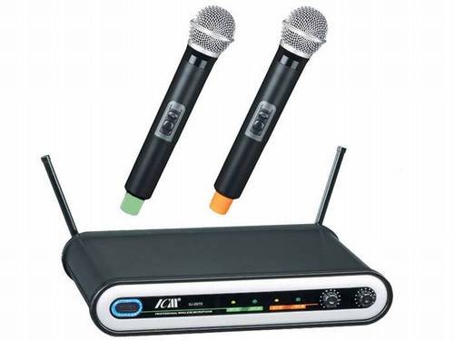 זוג מיקרופונים אלחוטיים ICM IU-2070 UHF מבצע!