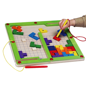 לוח מבוך מגנטי אתגרי ענטל