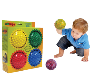 כדור עיסוי סנסורי קטן, רביעיה 20 ס"מ פיירפליי