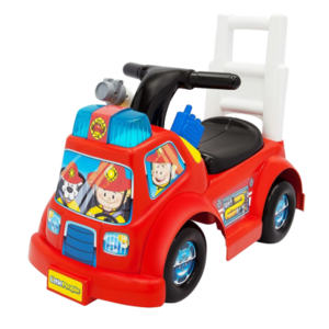 הליכון בימבה כבאית אדומה עם משענת סקאל