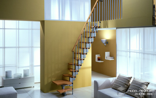 מדרגות להרכבה עצמית מדגם: מדרגות פנים- דגם מיני