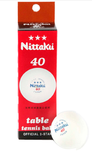 כדור פ"פ 40 Nittaku שלישייה (שלושה כוכבים)