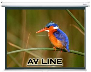 מסך הקרנה ידני 3.05X3.05 AV-LINE AV LINE