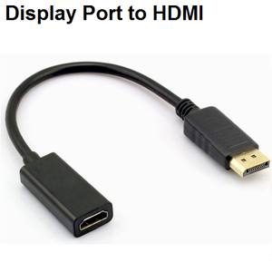 מתאם חיבור DP to HDMI, אורך 20 ס"מ