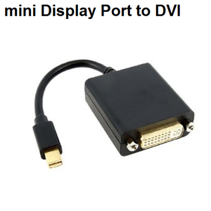מתאם חיבור mini DP to DVI, אורך 10 ס"מ