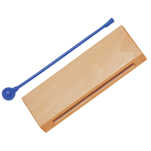 תיבה סינית כולל מקל הקשה תואם חלילית