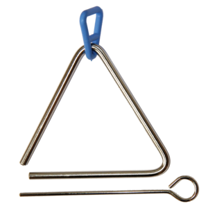 משולש מיני 12 ס"מ - תפסן גומי חלילית