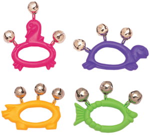 ידית פעמונים בעיצובי חיות חלילית