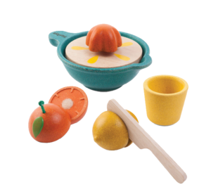 סט סחיטת מיץ - עץ ממוחזר ענטל