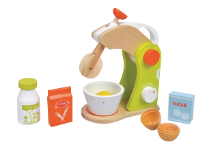 סט מיקסר מעץ ללין ענטל