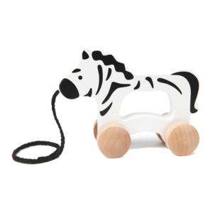 זברה גרירה מעץ ענטל