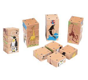 פאזל חיות מגנטי ענטל