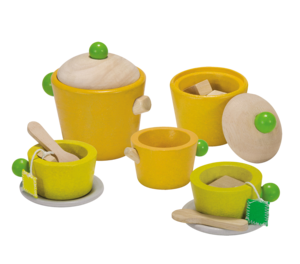 סט תה 10 חלקים עץ פלאנווד ענטל