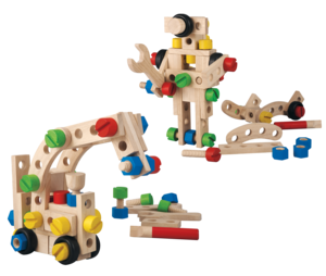 סט בנייה 60 חלקים  ענטל