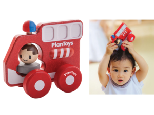 כבאית קטנה מעץ פלאנווד  ענטל