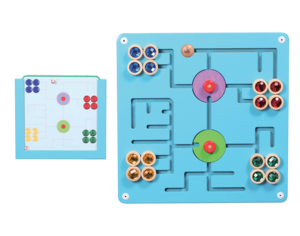 לוח קיר מבוך קריסטלים ענטל