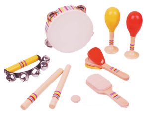 סט כלי נגינה ראשונים ללין ענטל