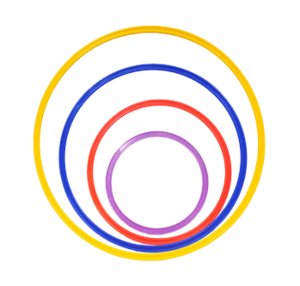 חישוק עגול שטוח 58 ס"מ פיירפליי