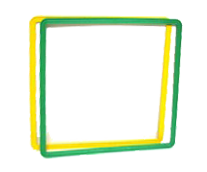 חישוק מרובע 42 ס"מ פיירפליי