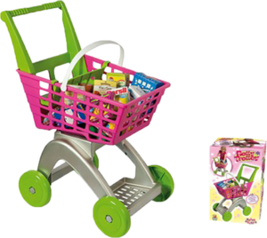 עגלת סופר עם אביזרים ומושב מתקפל פיירפליי