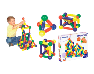 משחק מגנטים ענק - 36 חלקים פיירפליי