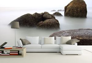 קיר הסלעים בים