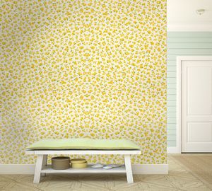 טפט קיר הפירות הצהובים