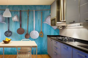 טפט קיר צילום מתלה והכלים התלויים.