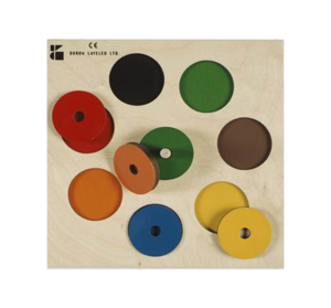 פאזל הכרת הצבע דורון לילד