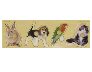 פאזל ענק לפעוטות חיות בית ריאלי דורון לילד