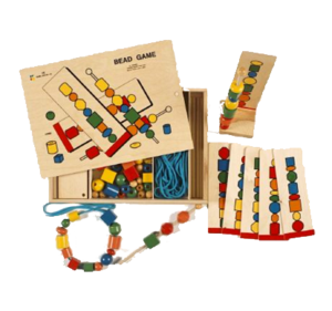 דגמים בחרוזים - שלב א' דורון לילד