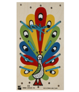 תמונת השחלה צבעונית טווס דורון לילד