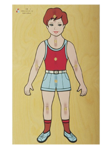 פאזל גוף גדול ילד דורון לילד