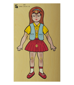 פאזל גוף קטן ילדה דורון לילד