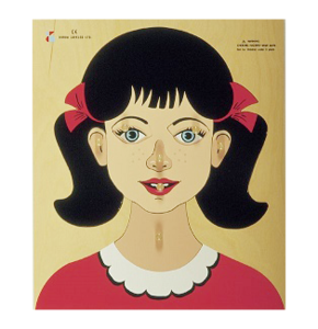 פאזל פנים ילדה דורון לילד