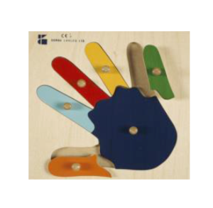 פאזל כף יד צבעוני דורון לילד