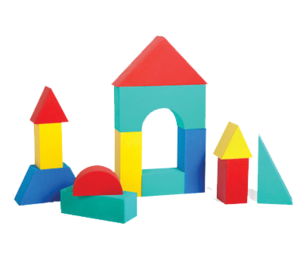 קוביות סול ענקיות אידיושייפ 16 יח' פיירפליי