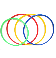 חישוק עגול שטוח 34 ס"מ פיירפליי