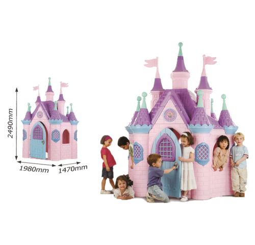 טירה מרווחת עם 9 צריחים 2.49X1.98X1.47 פיירפליי