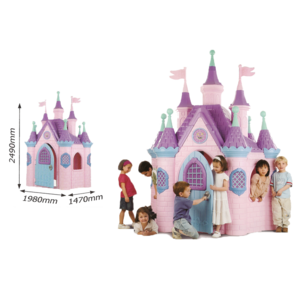 טירה מרווחת עם 9 צריחים 2.49X1.98X1.47 פיירפליי