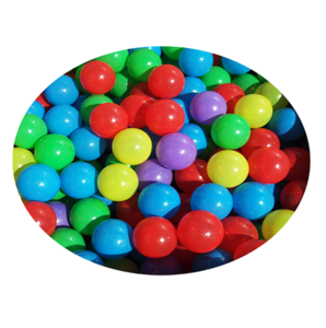 כדורים לבריכה 7 ס"מ - 100 יחידות פיירפליי