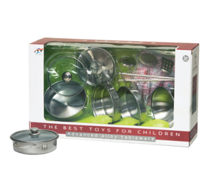 סט 4 סירי נירוסטה עם אביזרים פיירפליי