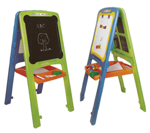 לוח מחיק מגנטי וגיר לשניים פיירפליי