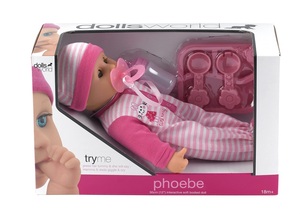 בובה מדברת 30 ס"מ + סט האכלה סקאל