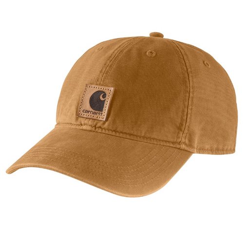 100289 כובע מצחייה מכותנת קנבס CARHARTT® BROWN