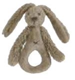 ריצ'י בובת ארנב חום רעשן אסקימוס